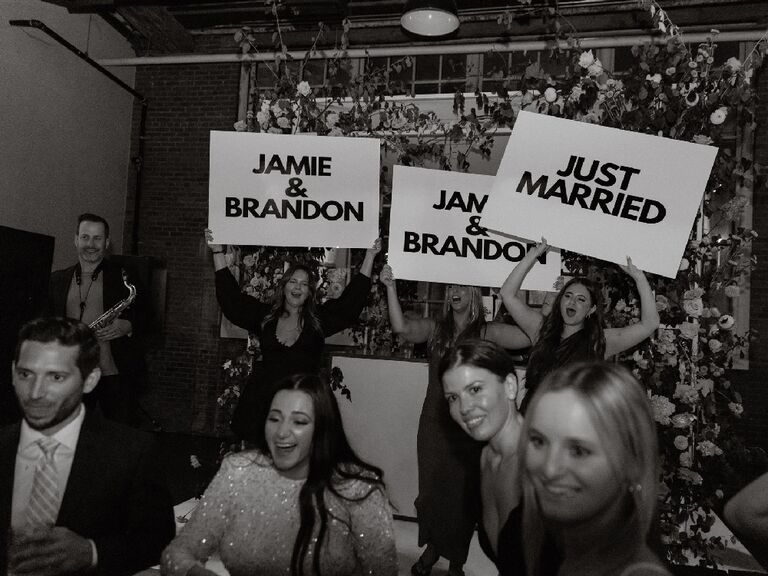 Jamie Milne's reception dance party