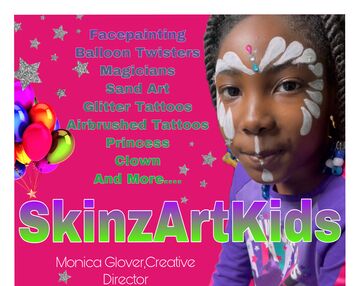 SkinzArtKids FacePainting & Ent. - Face Painter - Atlanta, GA - Hero Main