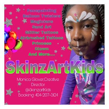 SkinzArtKids FacePainting & Ent. - Face Painter - Atlanta, GA - Hero Main