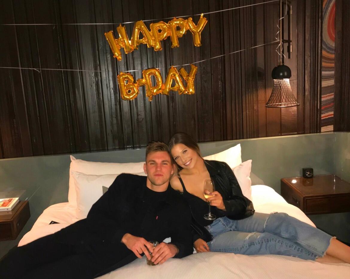 Alex's 25th Birthday - Madison surprised him with a weekend in Detroit. Dinner with friends & seeing their favorite comedian, Sebastian Maniscalco