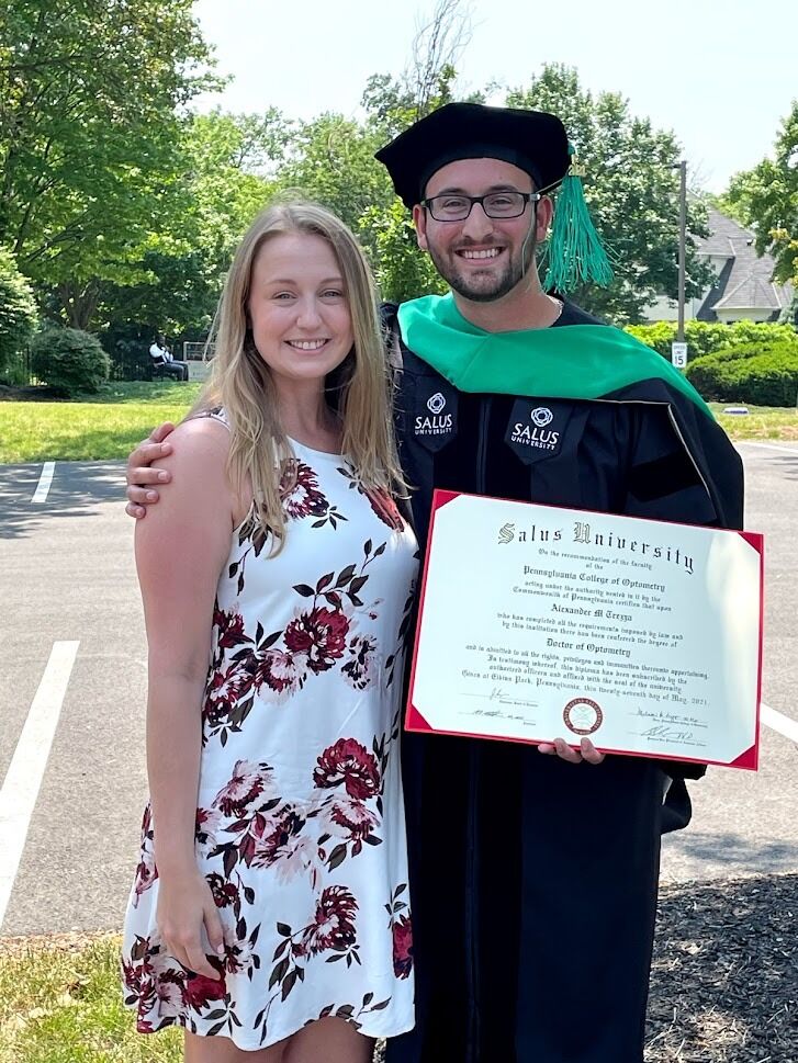 That May, Alex graduated from Optometry school, kickstarting their biggest move yet.