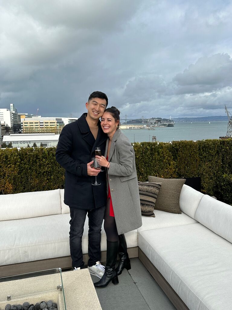 They started texting, casually at first, but soon they were talking on the phone every single night. It felt only natural that they make a plan to see one-another in person, so he found himself on a flight to Vancouver, and a mere few weeks later, she found herself back in California.
