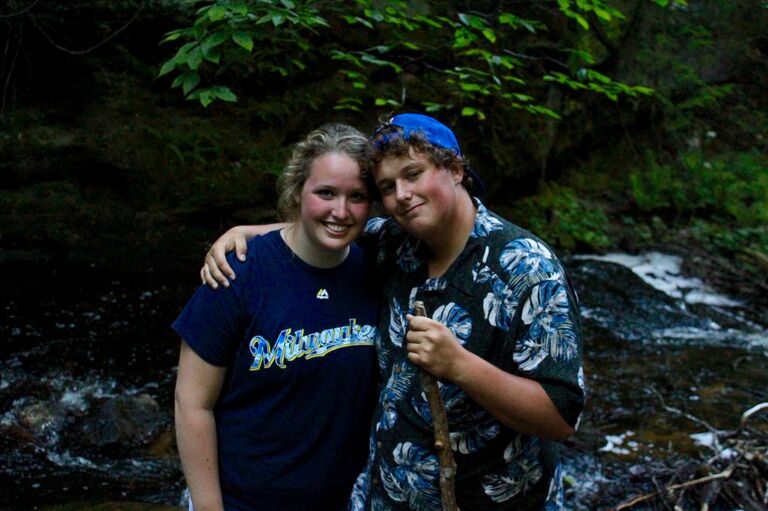 First camping trip in Pictured Rocks National Lakeshore. This is the place we knew we were in love. Cheesy I know.