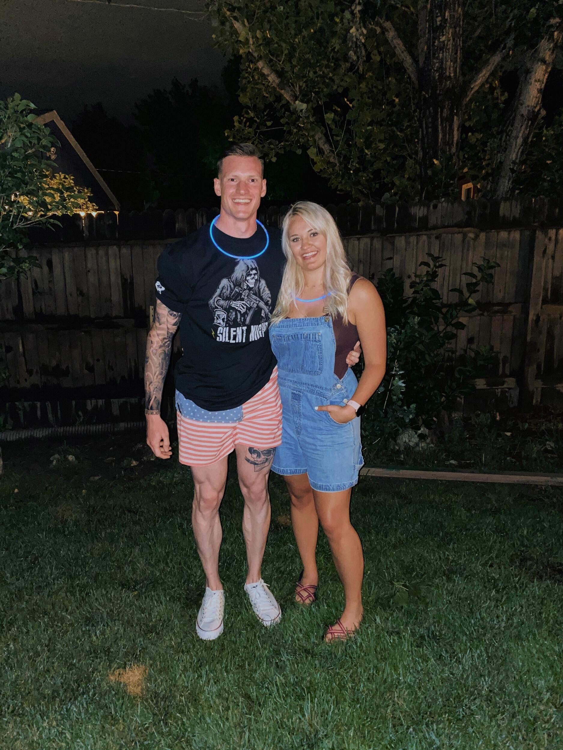 Bailey and Tyler spent their first holiday together as a couple, 4th of July!