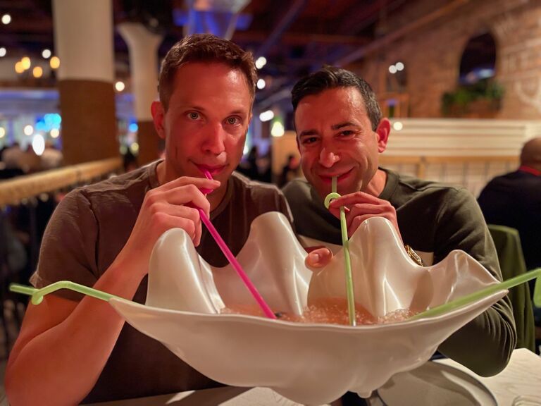 Sharing a Date Night at Hampton Social