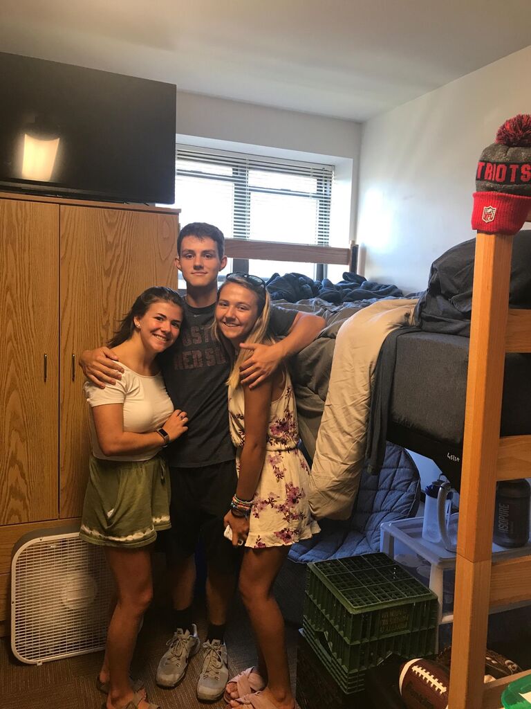 Dropped TJ off at Virginia Tech