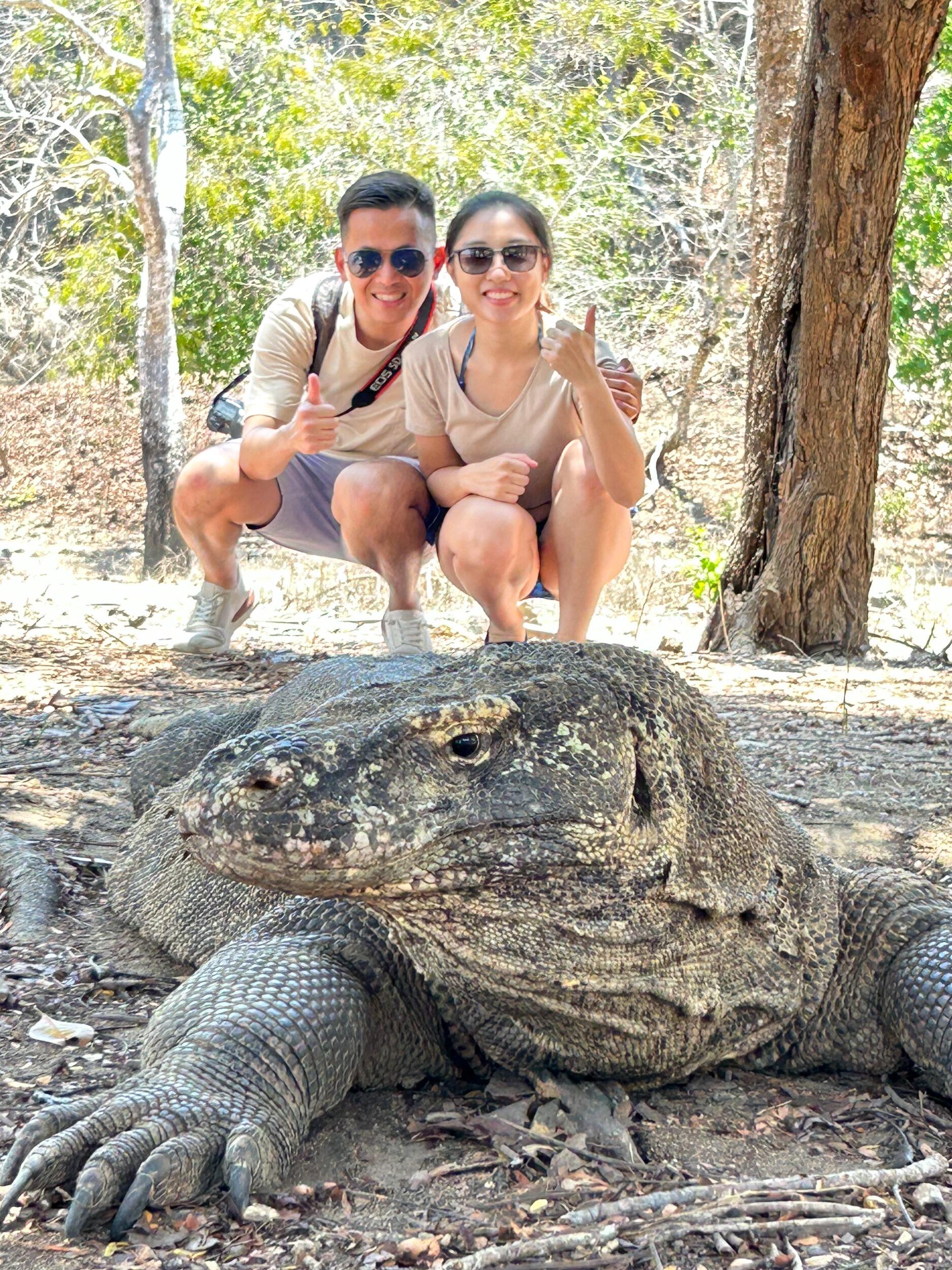 Jay had been longing to see the Komodo Dragons 🇮🇩 