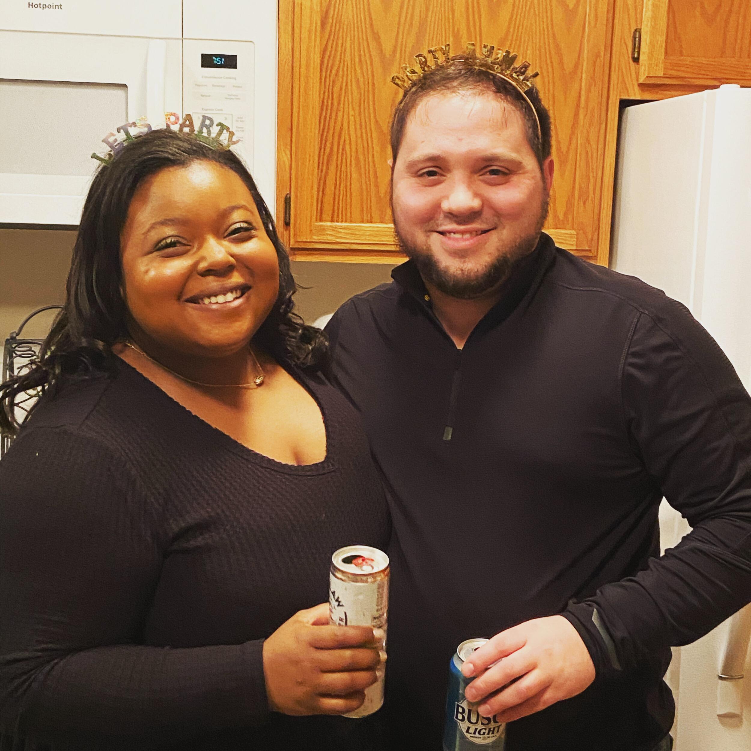 Our first New Year's Eve together!