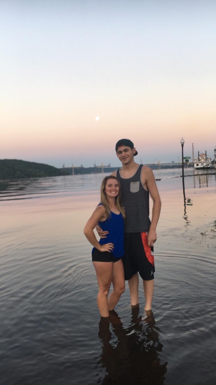 Zach and Kenzie met in high school and quickly became inseparable. Or… Zach became inseparable from Kenzie 😉