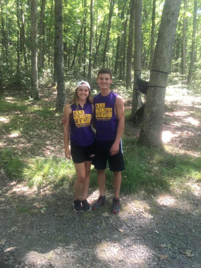 Maddie and Nicholas at their last year together at Hartman Center Summer Camp before heading off to college.