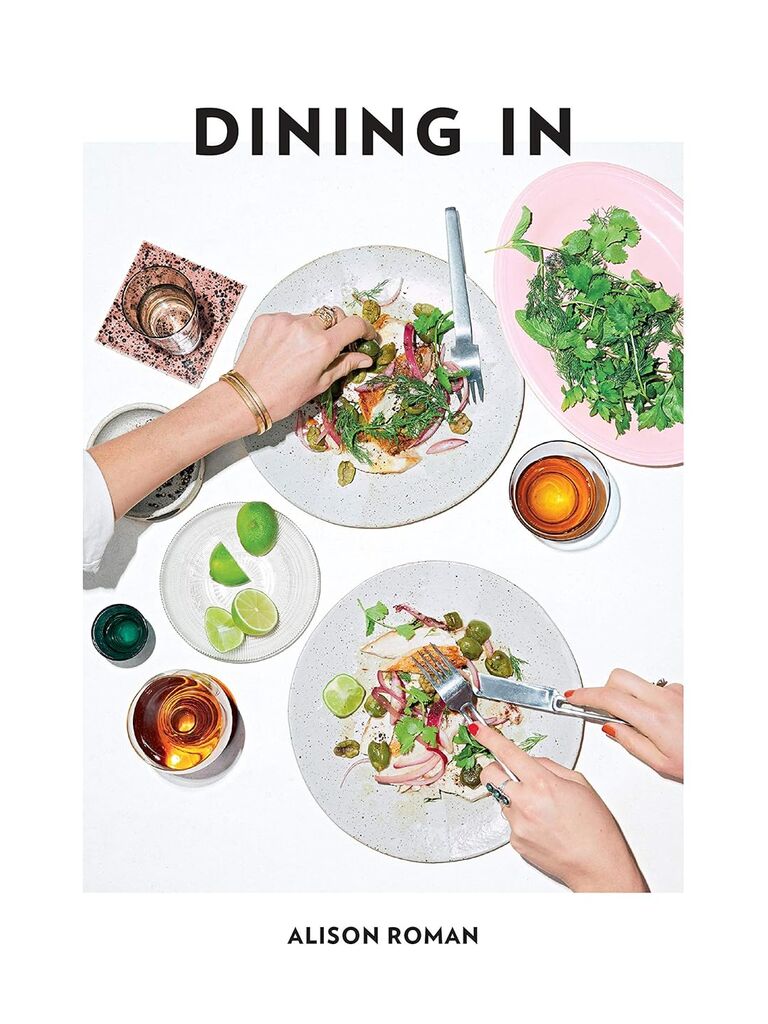Cookbook engagement gift idea from parents