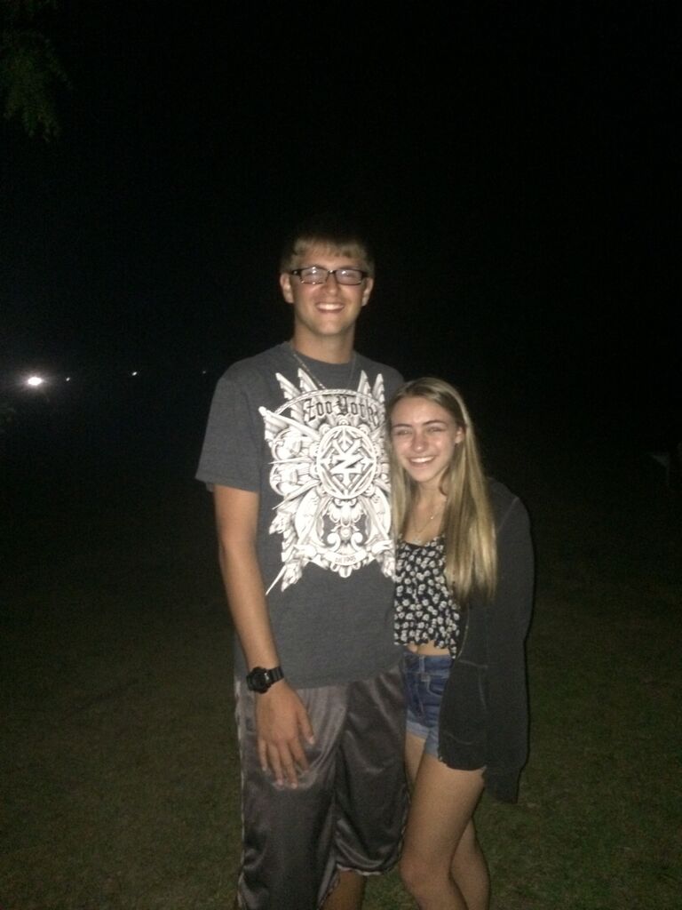 Danielle and Alex's story began on August 25th, 2014 where they met at USY encampment at Ramah Nyack. Danielle and Alex met while sitting together at lunch. They played a game, talked, and Alex really liked Danielle's spiderman home-screen on her phone. A few hours later, Alex texted their mutual friend that he had a crush on Danielle. The two spent time together that day, but unfortunately the next day was the last day of camp. When Danielle got home from Encampment, she went to see her friend Rachel, where she told Rachel about the guy she met. Rachel asked his name and it turned out Rachel knew Alex! On August 29th, Rachel and Danielle went to a party at Cedar Creek Park where Alex and his friends would be. This is the first picture of Danielle and Alex. 