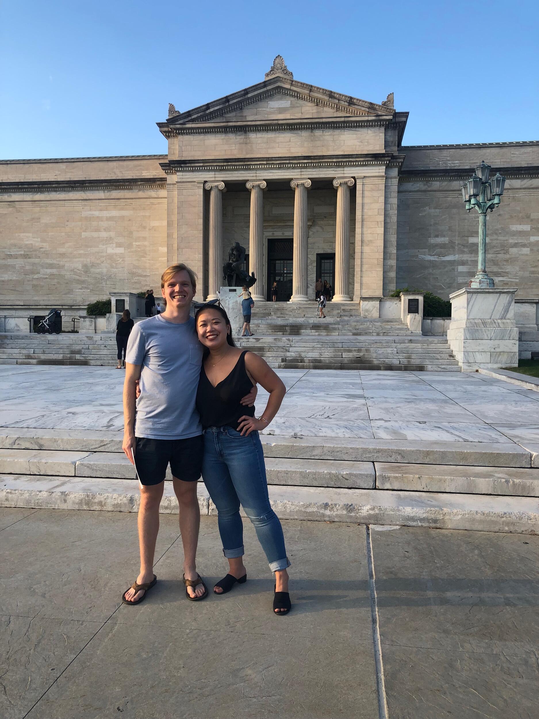 Us at Cleveland's Museum of Art! 