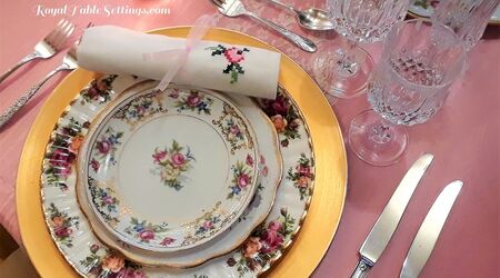 Royal Table Settings - Vintage Party Rentals