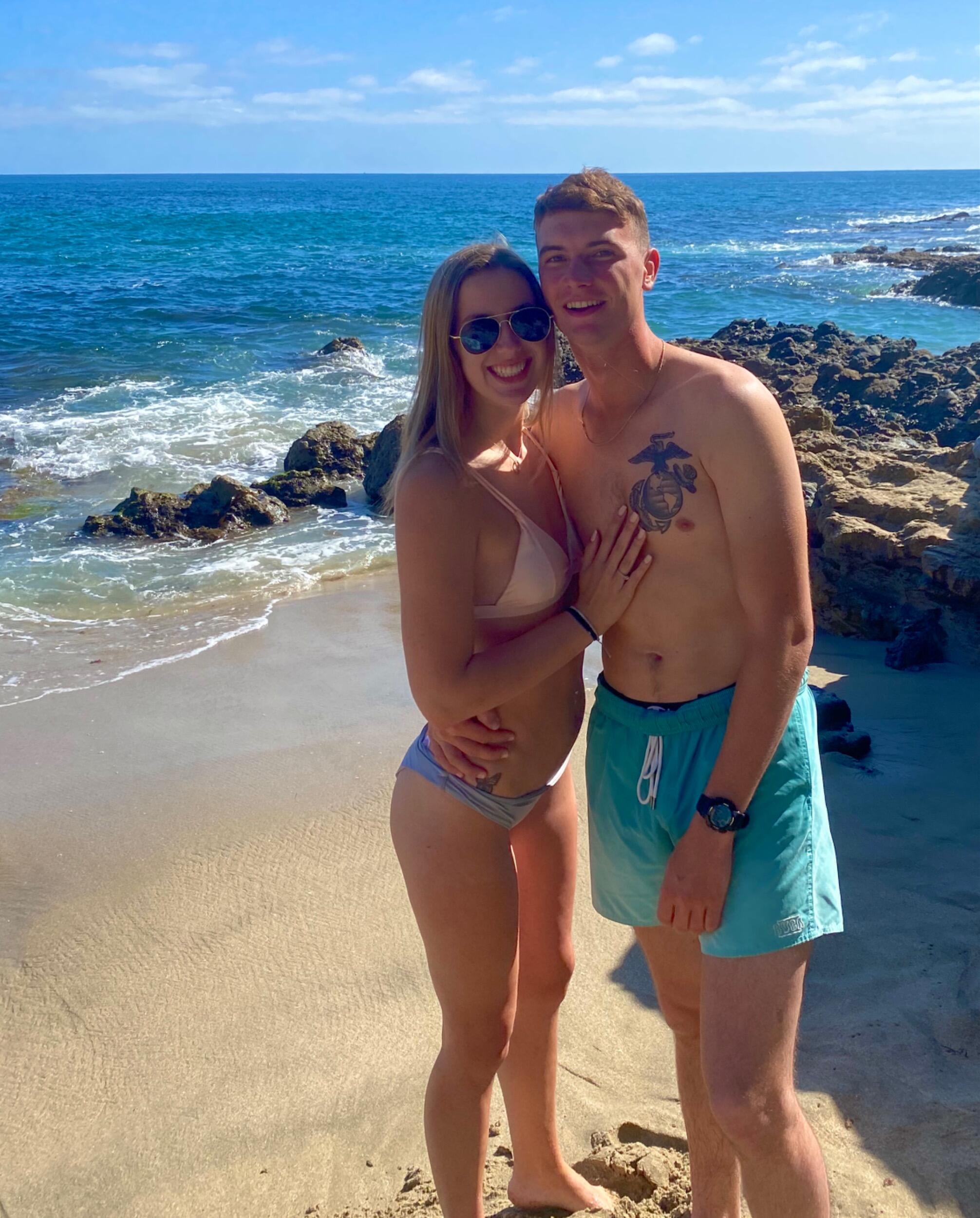 First beach trip of many.