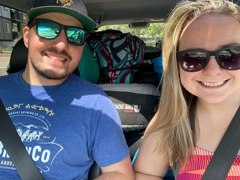 Mac then moved Tab across the country for the next adventure! 