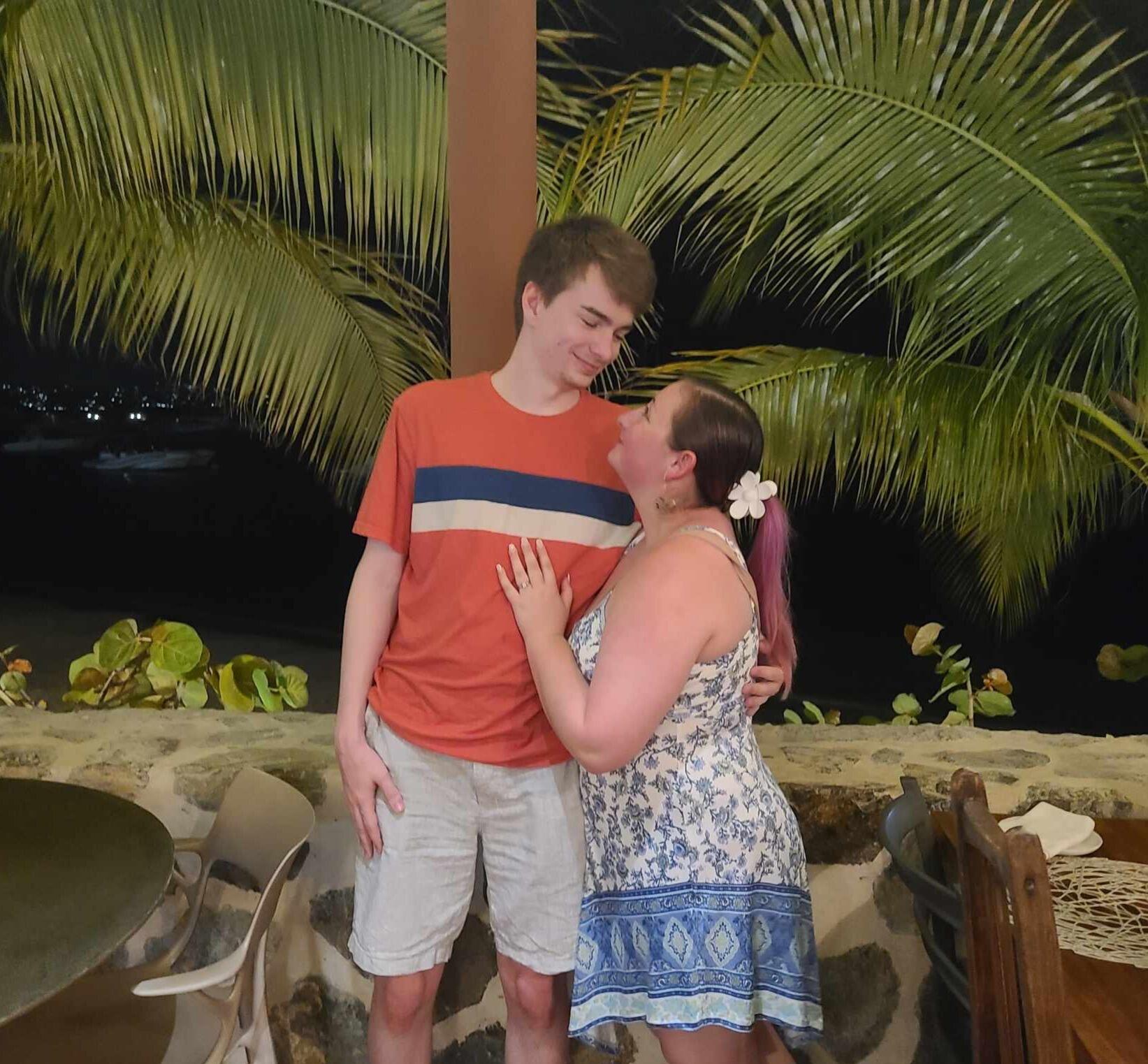 Celebratory dinner at La Tapa, St. John, USVI