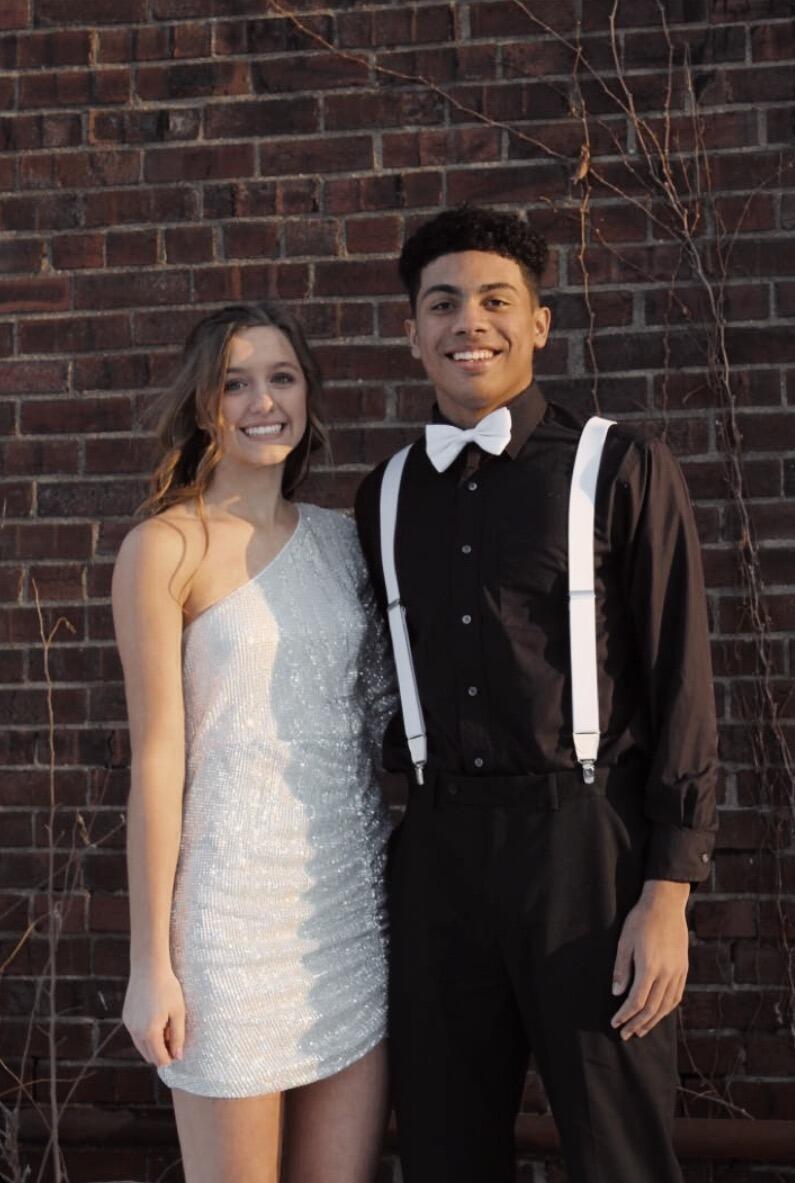 Josh and Katy at Winter Formal Sophomore Year