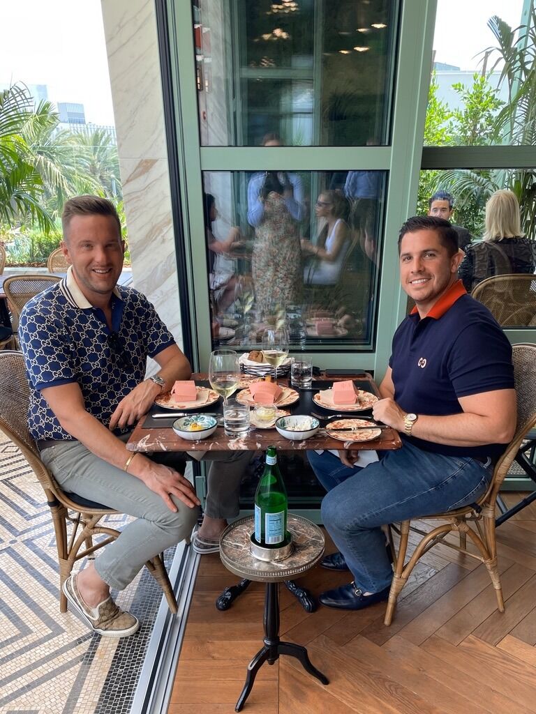 Adam turned 40 and celebrated in style with his favorite person with a week split between New York and Los Angeles.