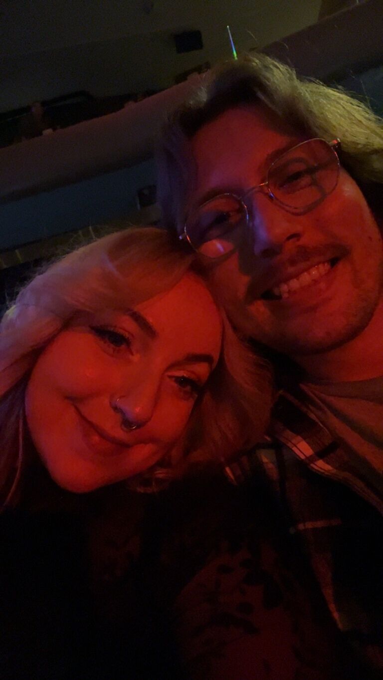 At the Greta Van Fleet concert in Manhattan, our favorite band!