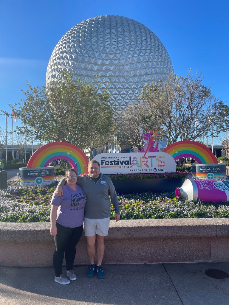 Enjoying one of our favorite Parks - Epcot!
