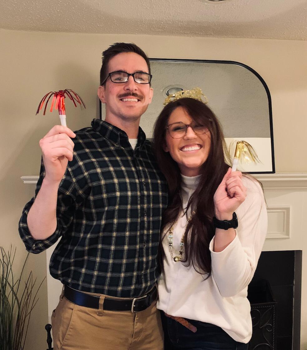 Brought in the New Year with close friends and a Facebook relationship status change. We feel like our entire Facebook feed was in shock because no-one saw this coming.