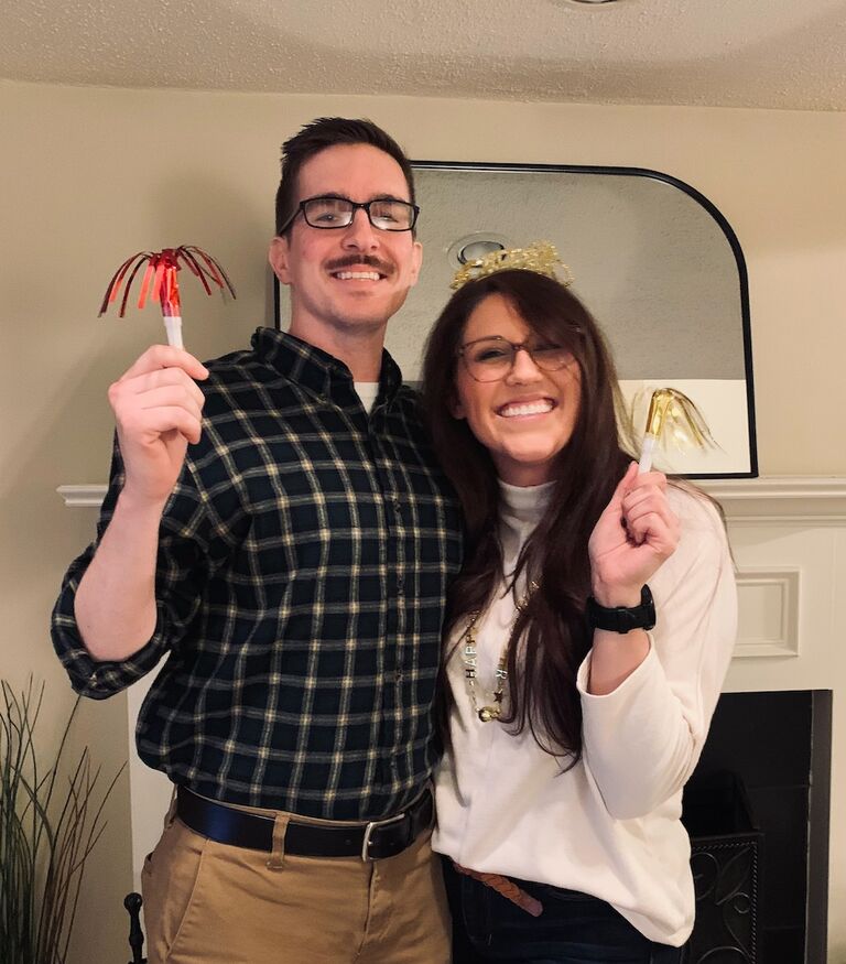 Brought in the New Year with close friends and a Facebook relationship status change. We feel like our entire Facebook feed was in shock because no-one saw this coming.
