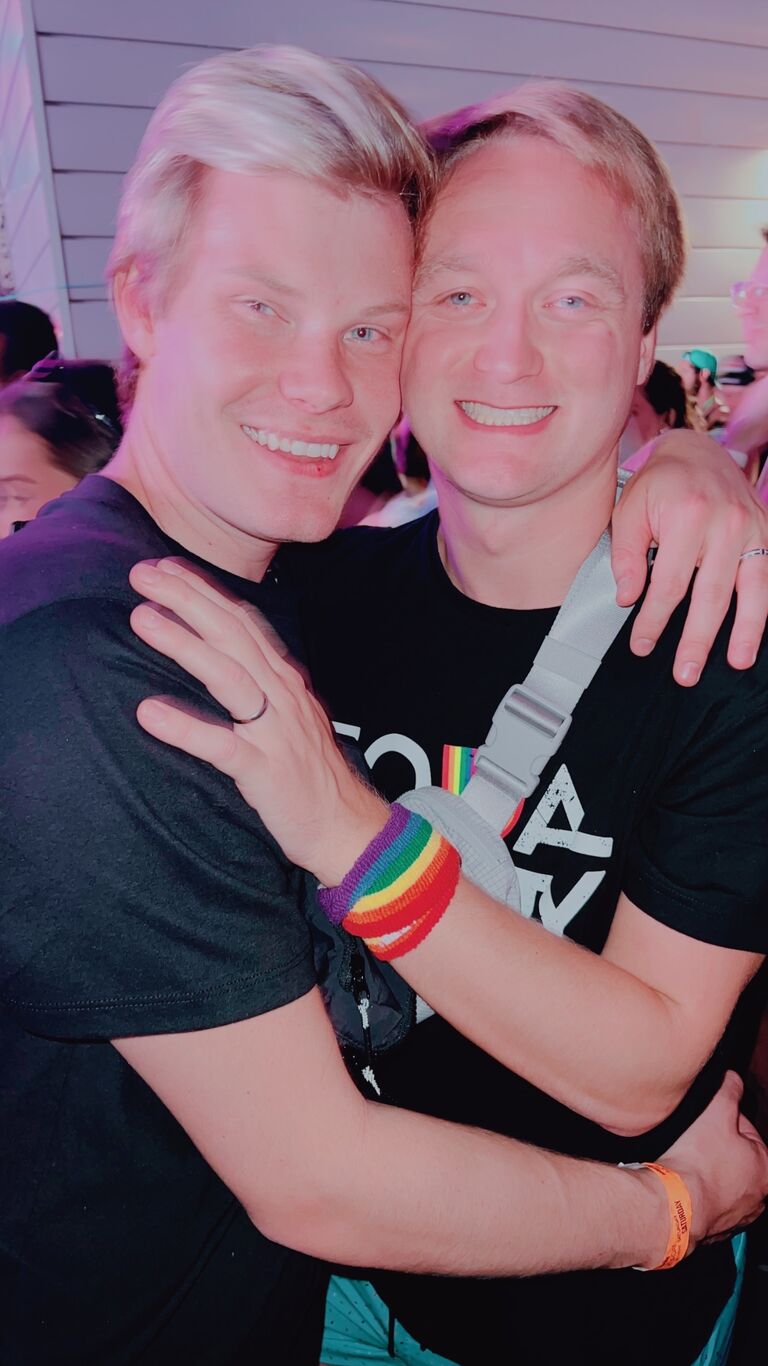 Our first pride weekend. 