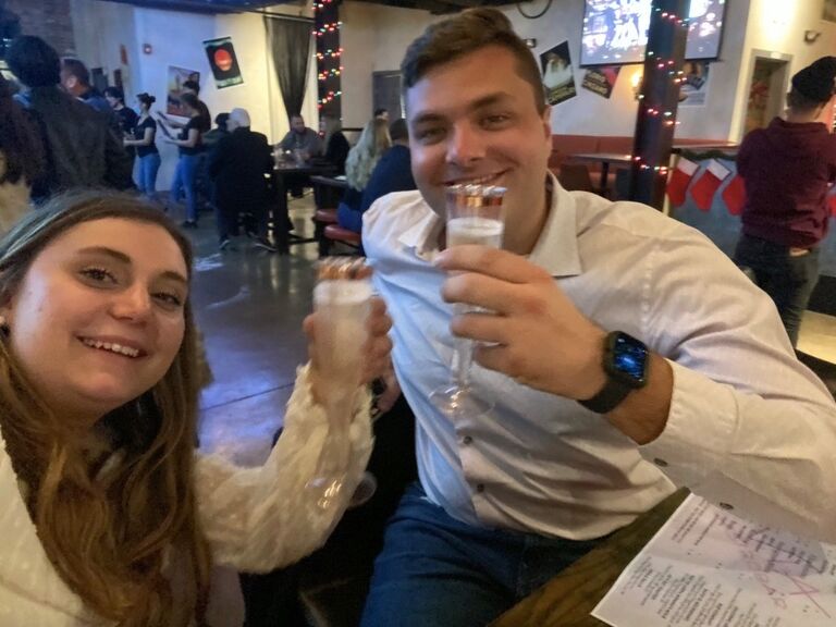 New years eve!! Cheers!