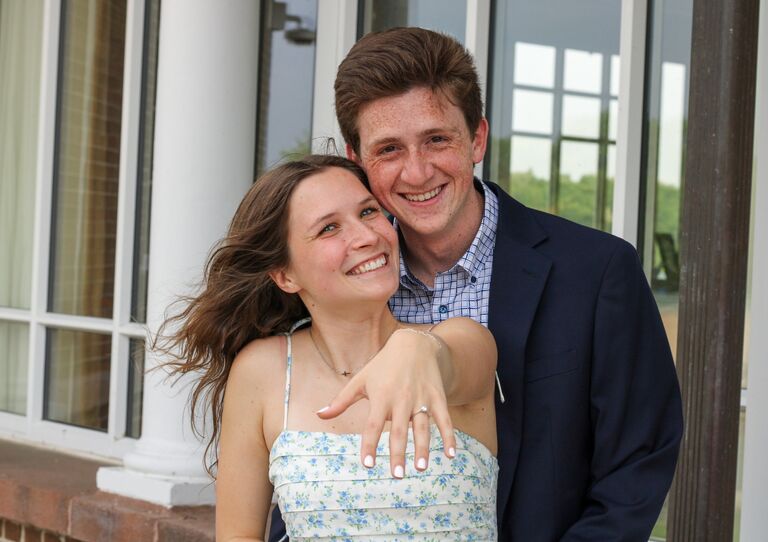 ...we always knew where we would end up. Thank you so much to our friends and family who helped get us here, we can't wait to celebrate with you!