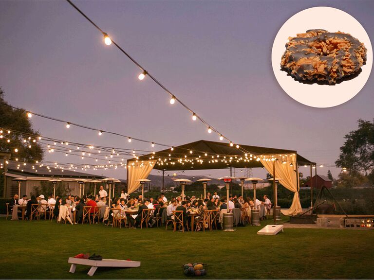 Girl scout cookies and wedding styles