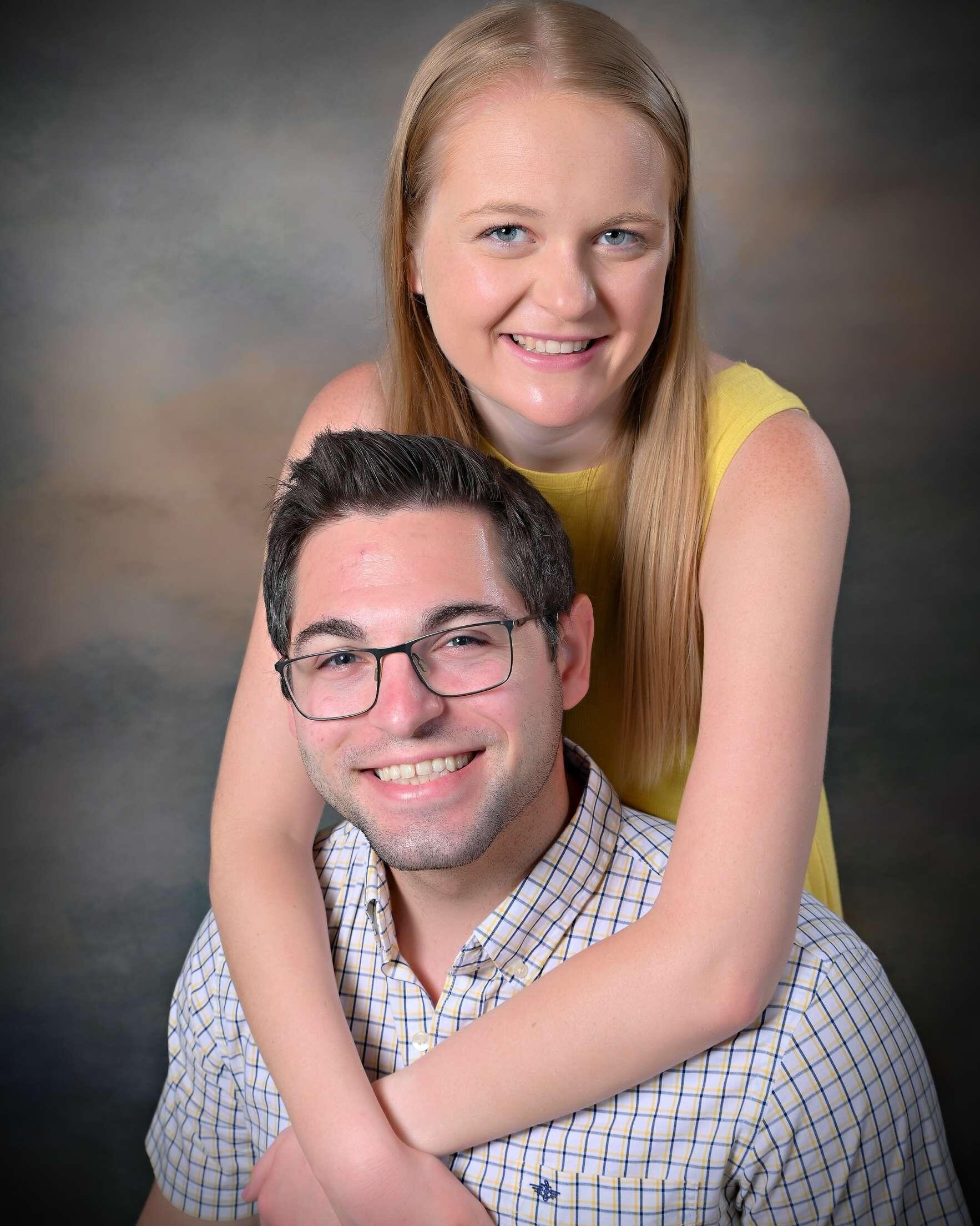 Ryan and Simone on their first cruise together.