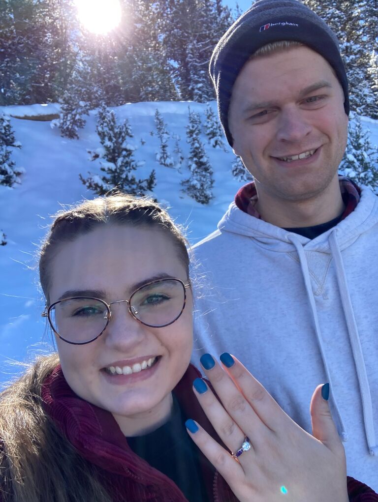 Engaged in Colorado!