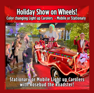 Holiday Show on Wheels Mobile or Stationary, LED - Christmas Caroler - Orlando, FL - Hero Main