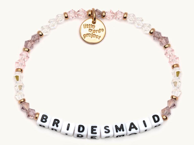 Junior hot sale bridesmaid bracelet