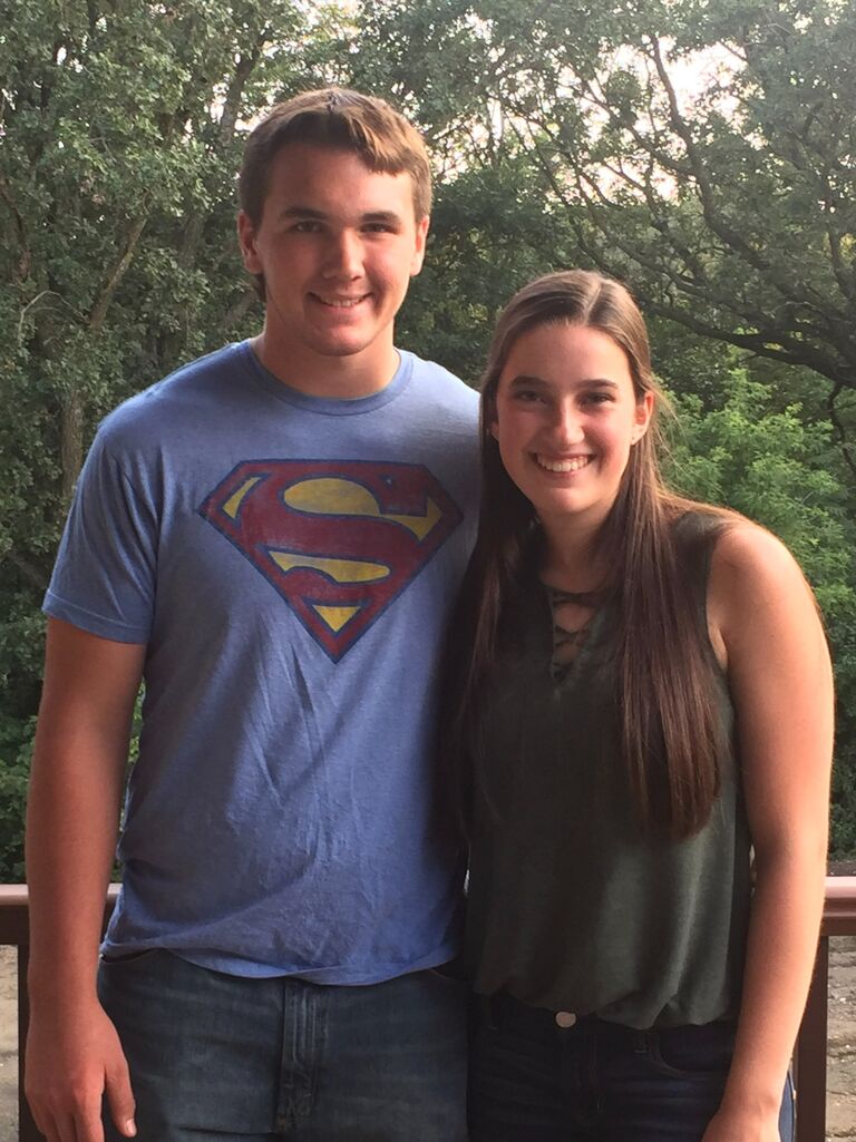 Our first date and when Chad asked me to be his girlfriend!