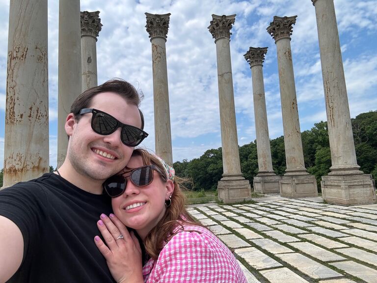 Natalie and Philip Michael visit the National Arboretum