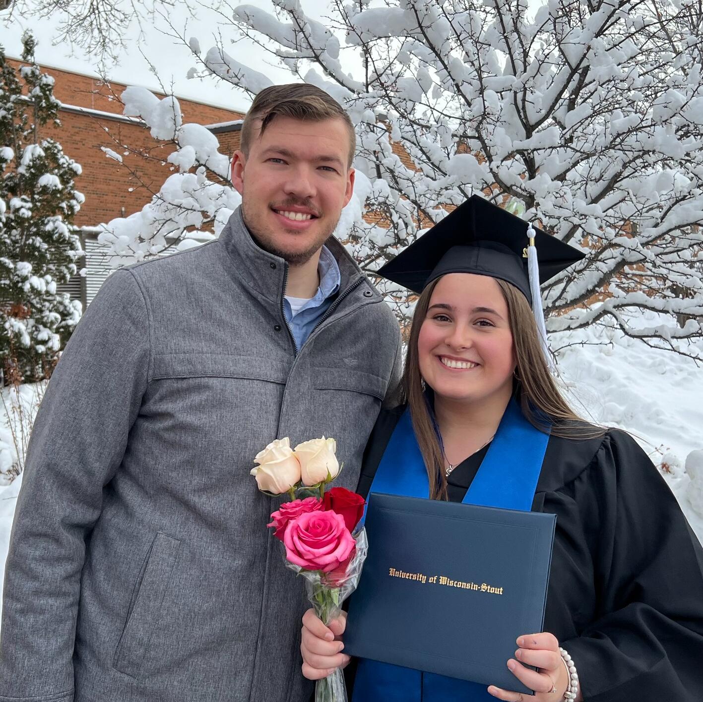 Katie Graduates from UW-Stout