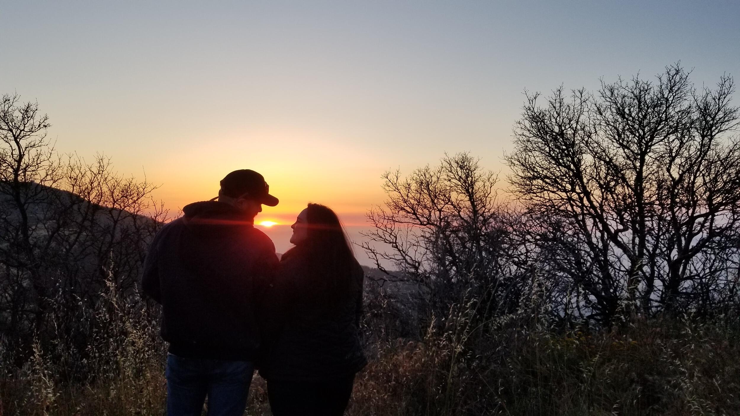 Offroading and chasing sunsets with friends in the mountains by Santa Barbara, CA.