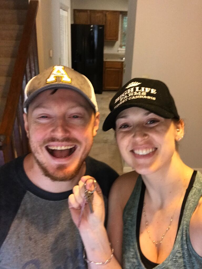 We bought our first house together!