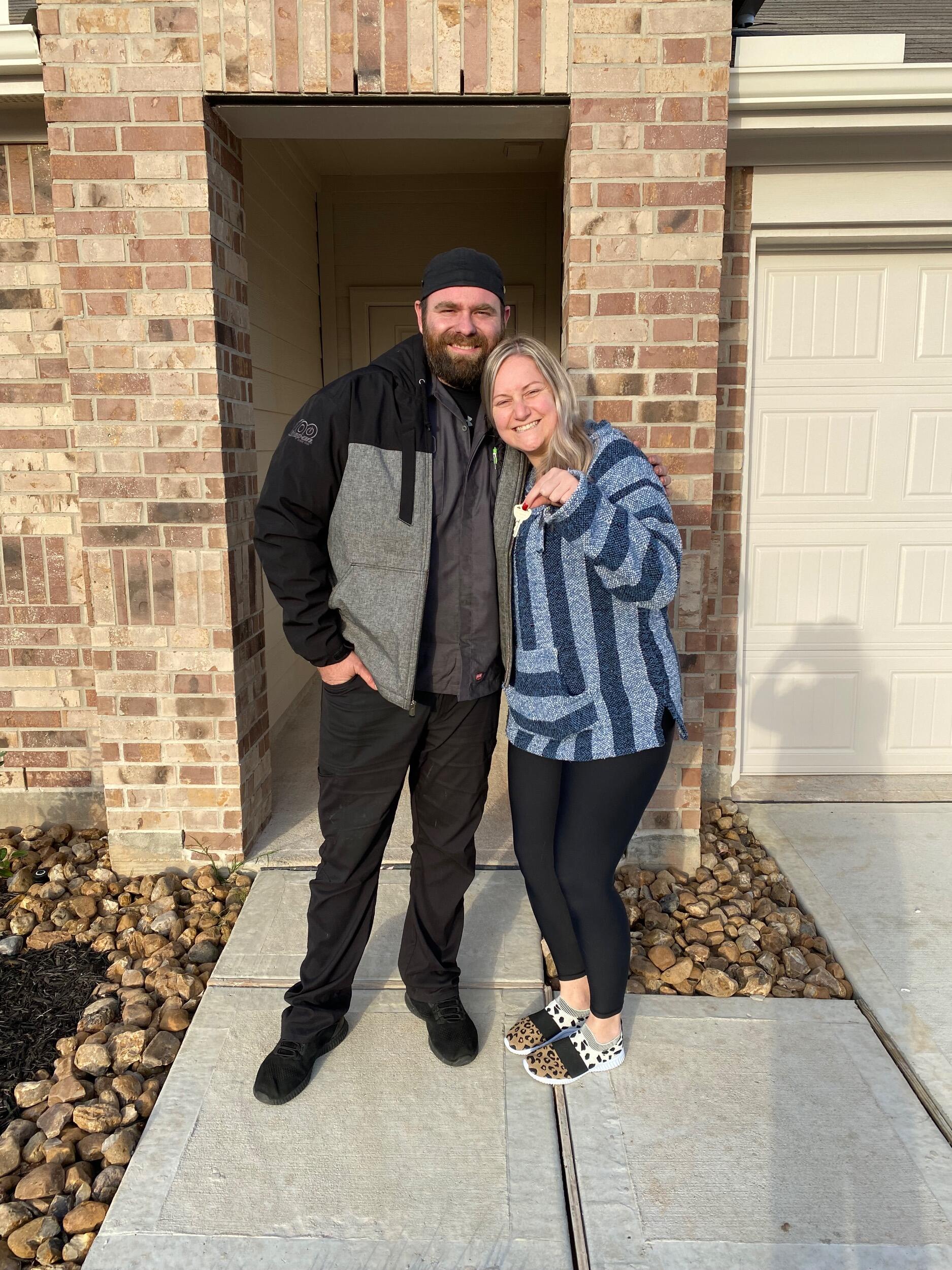 moved into our first home