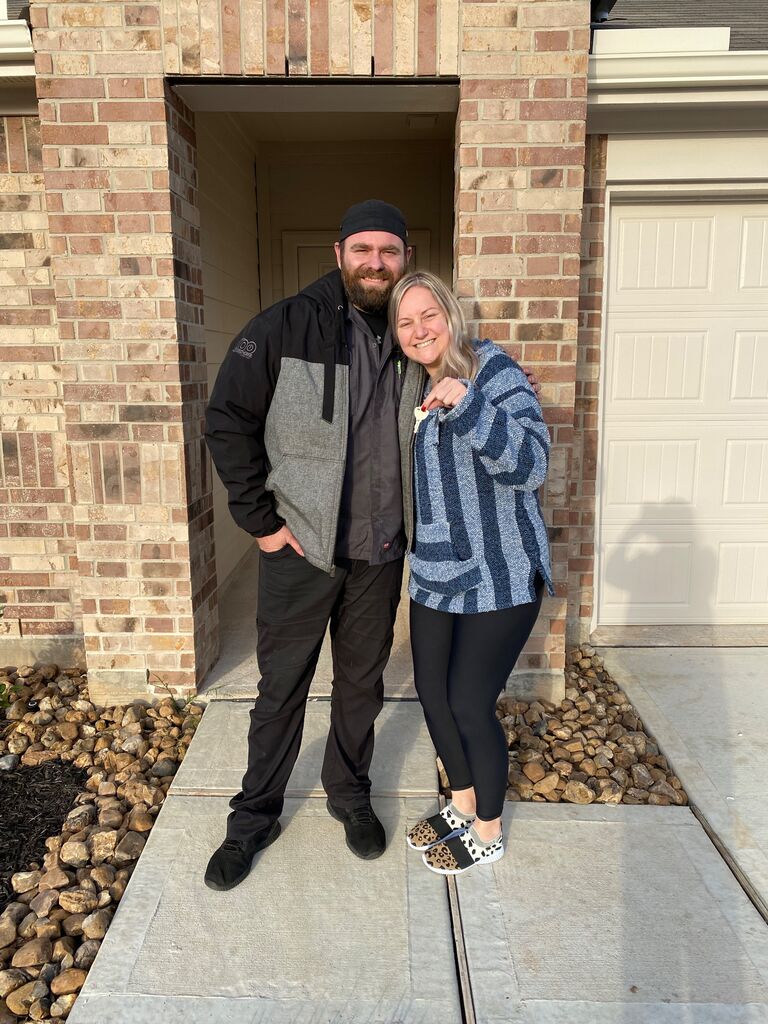 moved into our first home