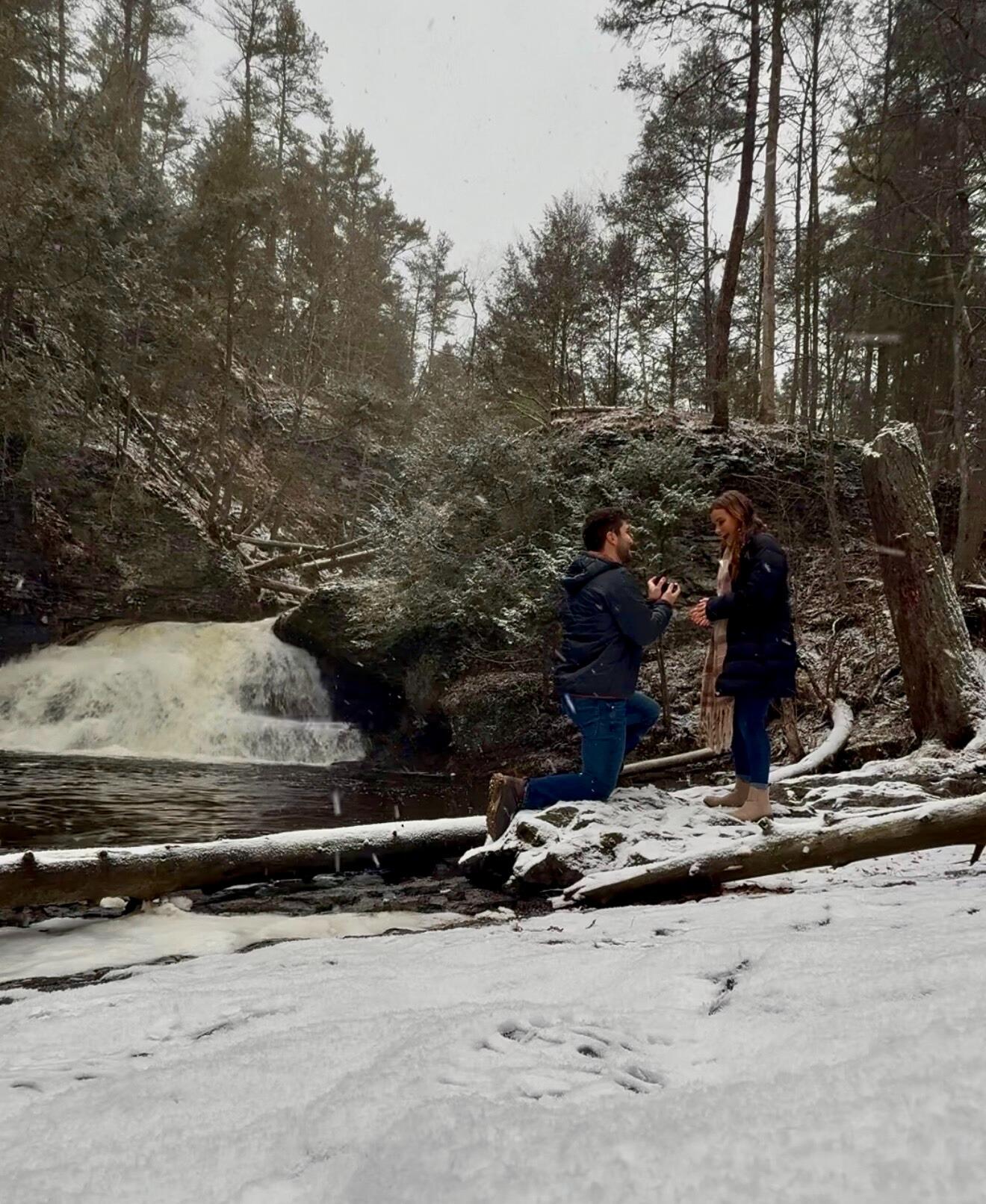 We got engaged!
