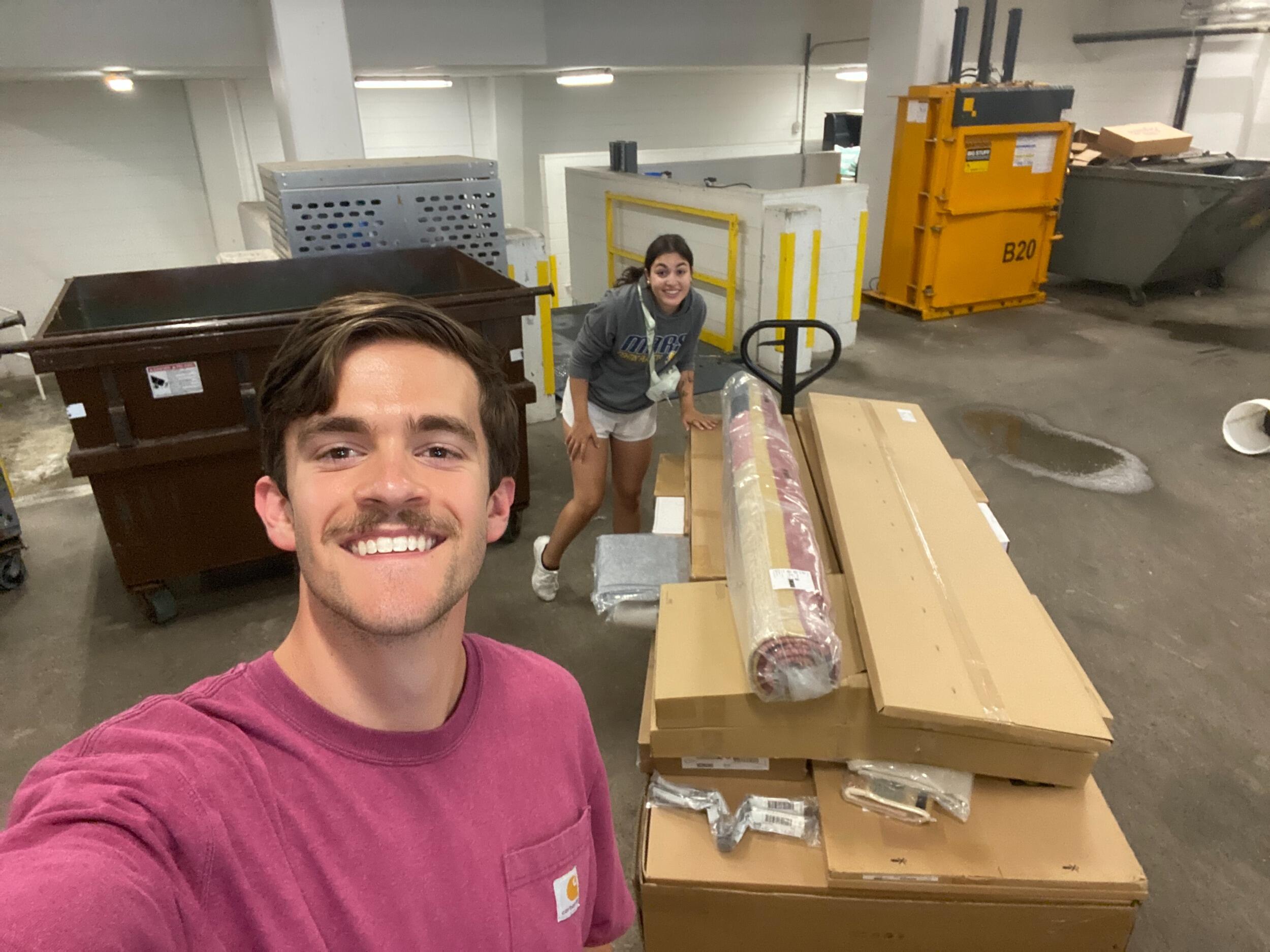 They finally get to move in together in Washington D.C.!
