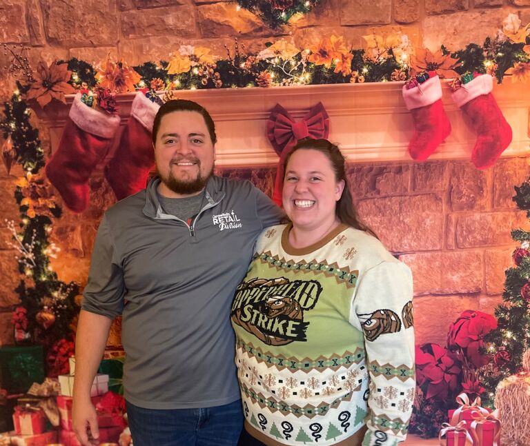 Christmas at Grandma’s house.