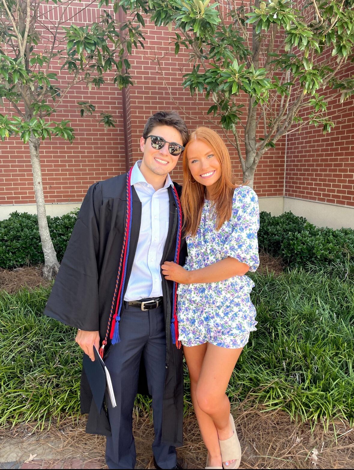 College graduation for Isaac