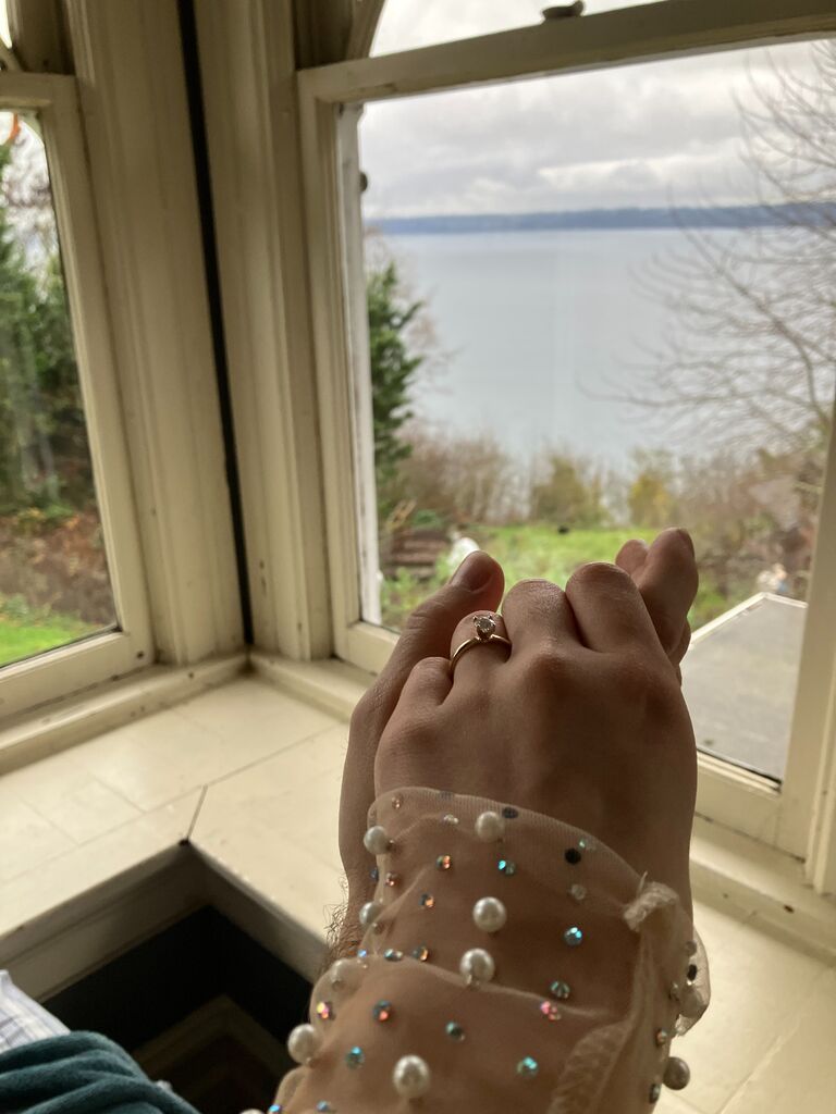 They celebrated on Vashon Island.