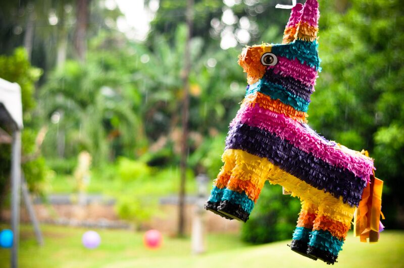 Pinata - birthday party ideas for 8 year olds