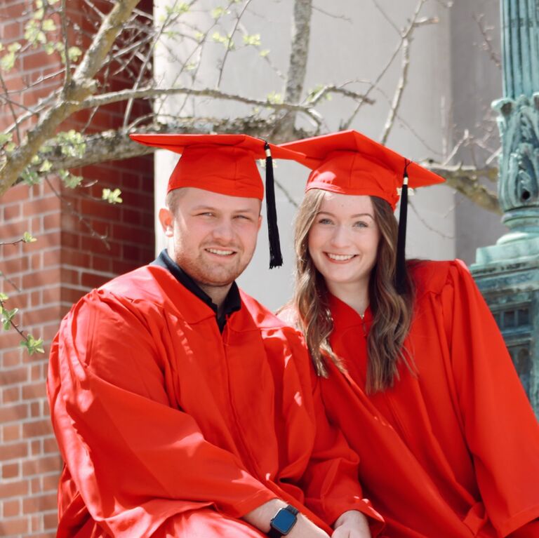 Graduated college together!