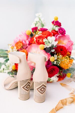 boho bridesmaid shoes